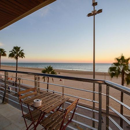 Preciado Apartamento Con Vistas Frontales Al Mar Кадис Экстерьер фото